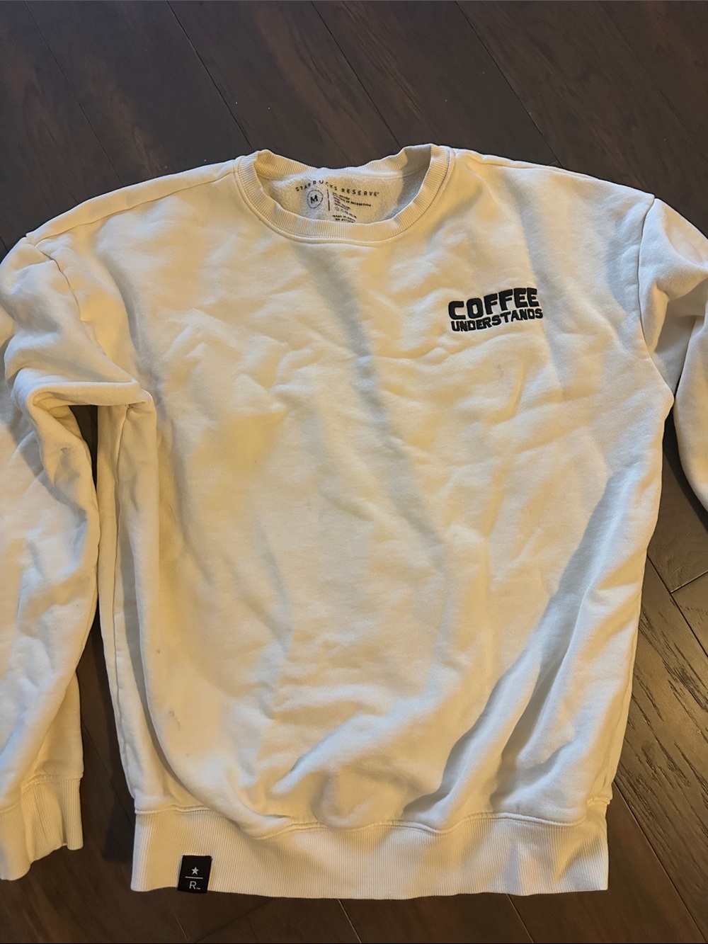 Coffee Understands Crewneck Sweatshirt - White